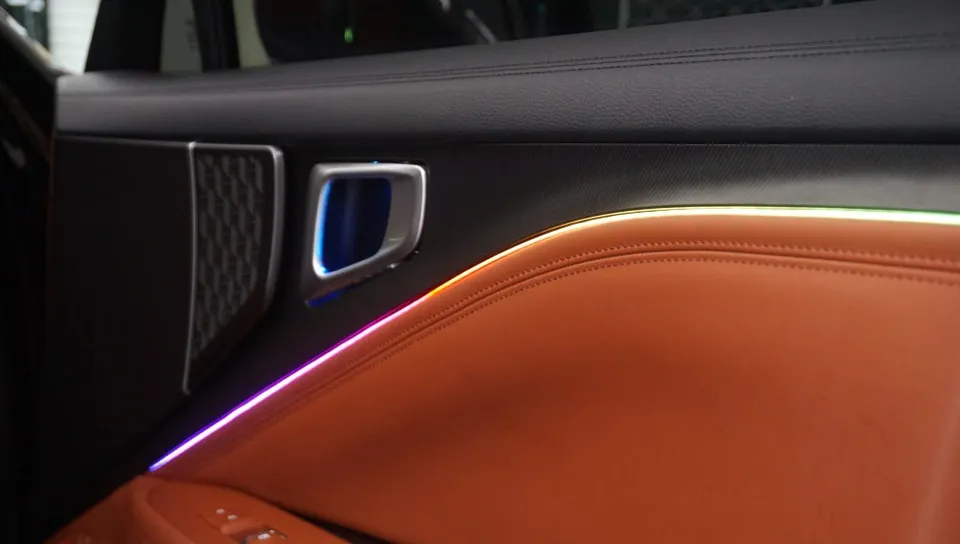 Kia K8 ambient lighting - Kia K8 Ambient Lighting Review: Enhanced Interior Mood photo 5