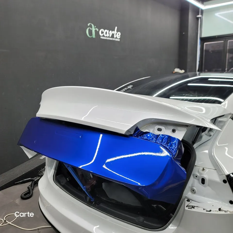 Tesla Model 3のカーラッピング事例｜費用目安・仕上がり 施工写真 2-2