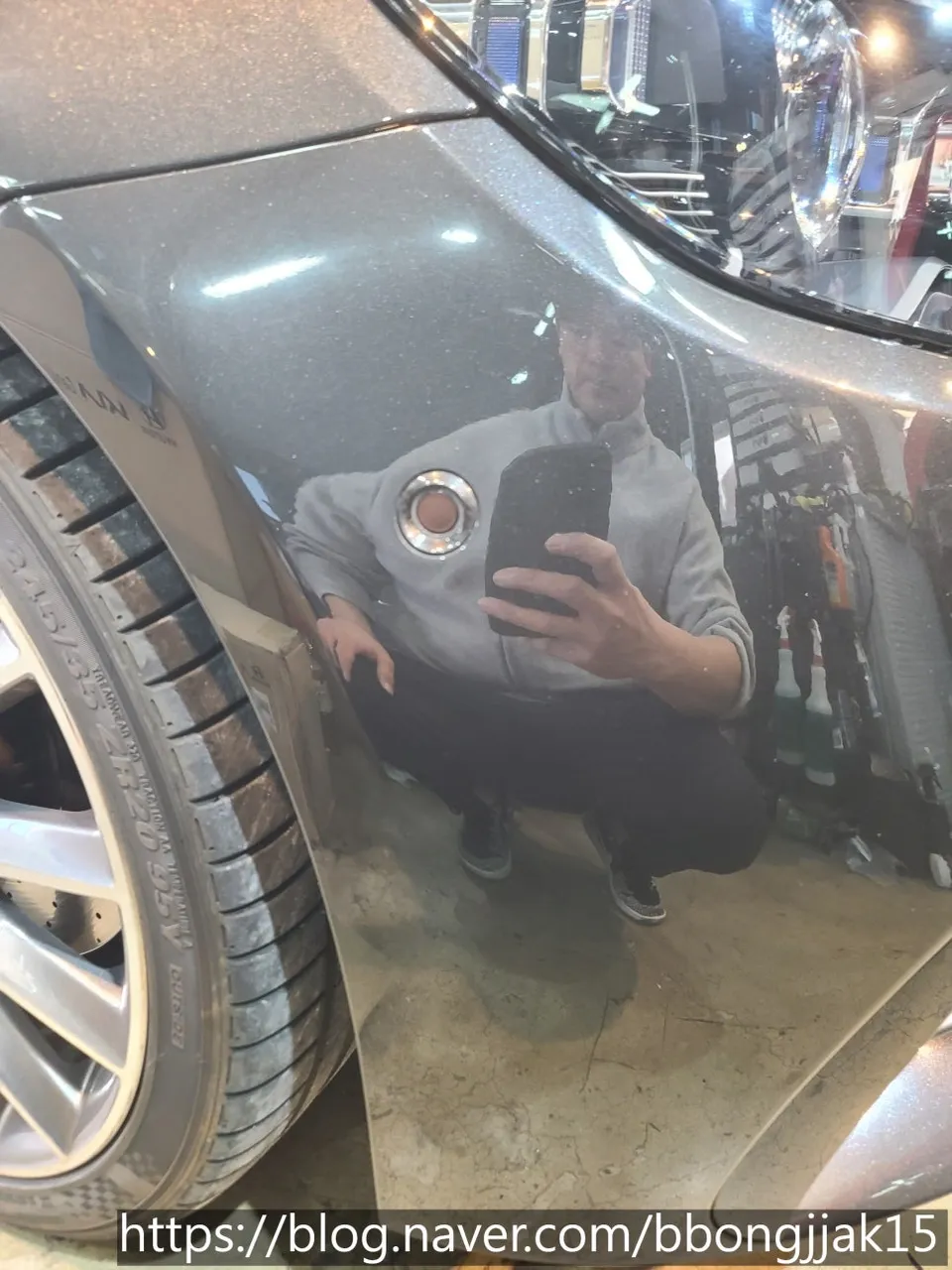 Mercedes-Benz E-Classのガラスコーティング事例 施工写真 1-3