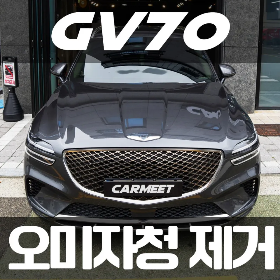Genesis GV70 paint correction installation result