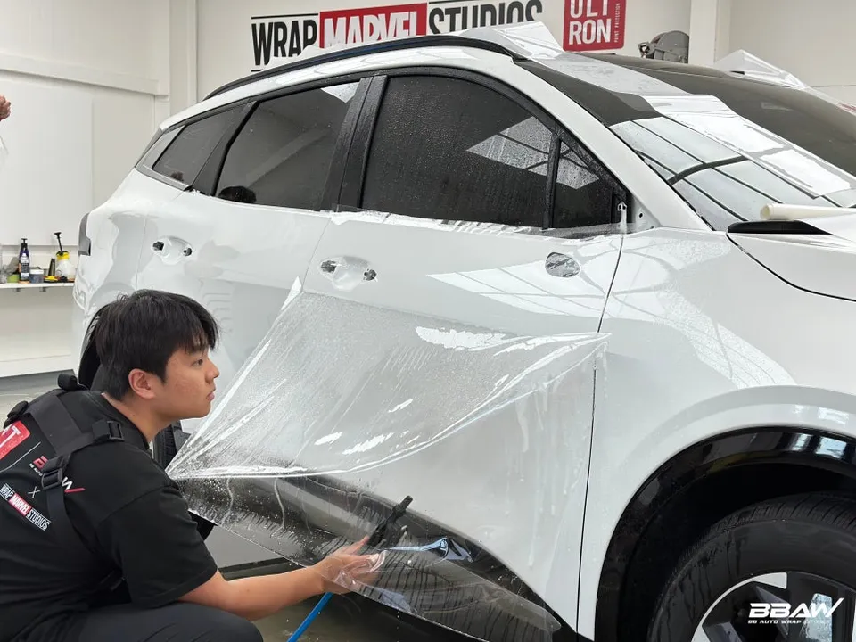 Kia Sportage NQ5のPPF施工事例｜費用目安と仕上がり 施工写真 3-1