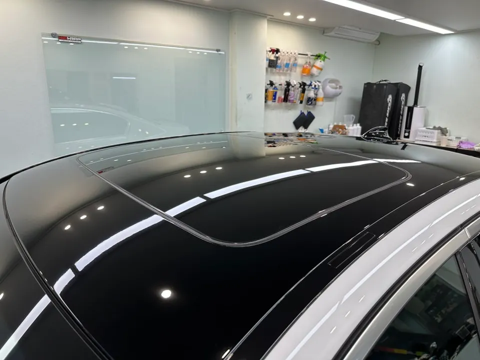 Kia Stinger PPF施工事例｜費用目安と仕上がり 施工写真 1-2