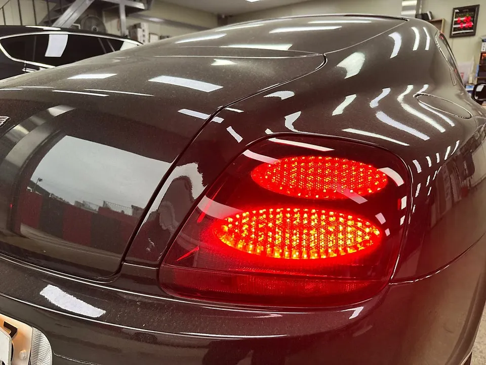 Bentley Continental GT new car package installation result