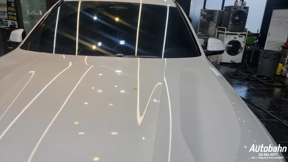 BMW X7のガラスコーティング事例|韓国での施工例 施工写真 3-1