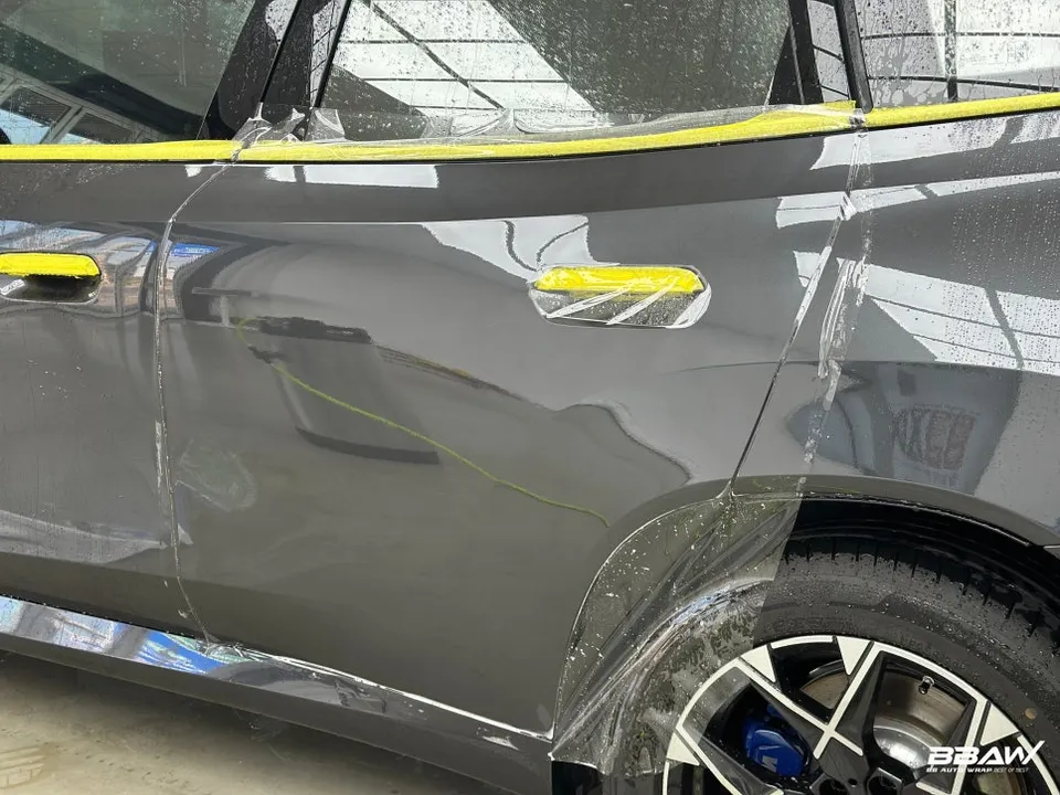 BMW X3 G01のPPF施工事例 施工写真 4-2