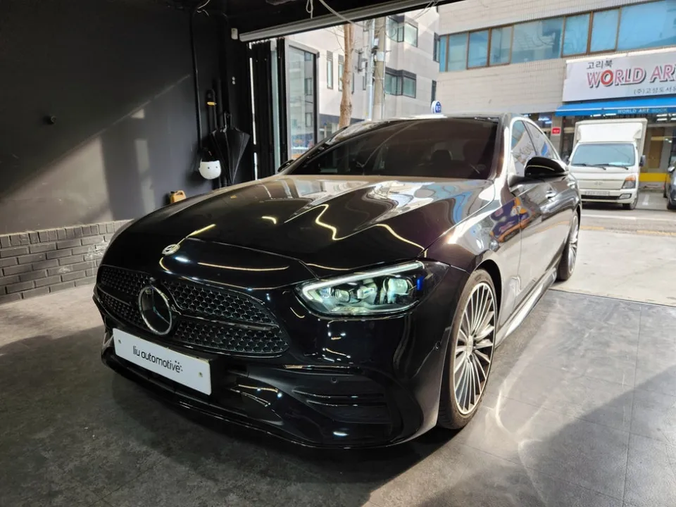 Mercedes-Benz Cクラス PPF施工事例|費用目安・仕上がり 施工写真 2-1