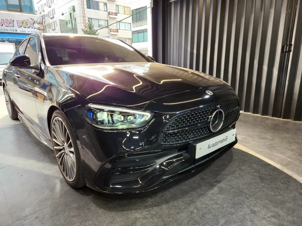 Mercedes-Benz Cクラス PPF施工事例|費用目安・仕上がり 施工写真 3-1