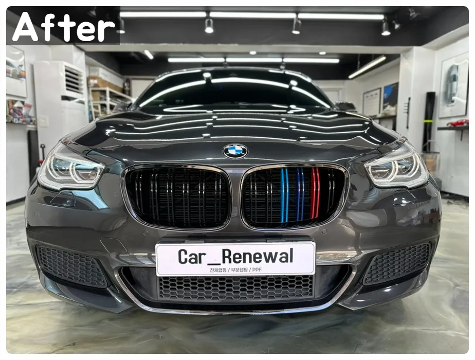 BMW 6 Series GTのカーラッピング事例｜費用目安・仕上がり 施工写真 2-1