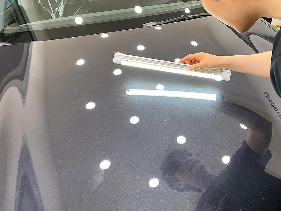 Tesla Model Yのカーフィルム施工事例|費用目安・仕上がり 施工写真 3-1