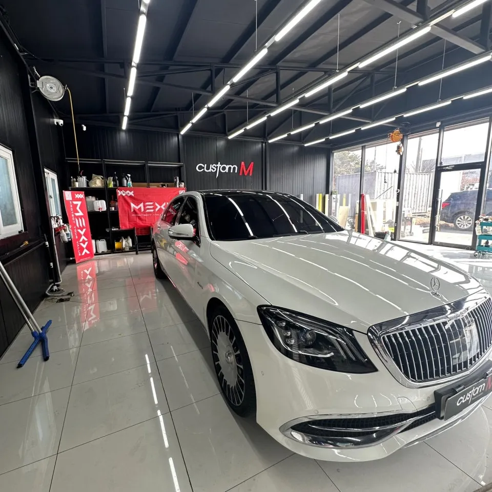 Mercedes-Benz Maybachのカーラッピング事例｜費用目安・仕上がり 施工写真 1-2