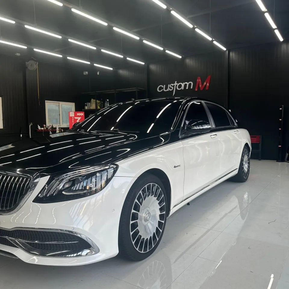 Mercedes-Benz Maybachのカーラッピング事例｜費用目安・仕上がり 施工写真 3-2