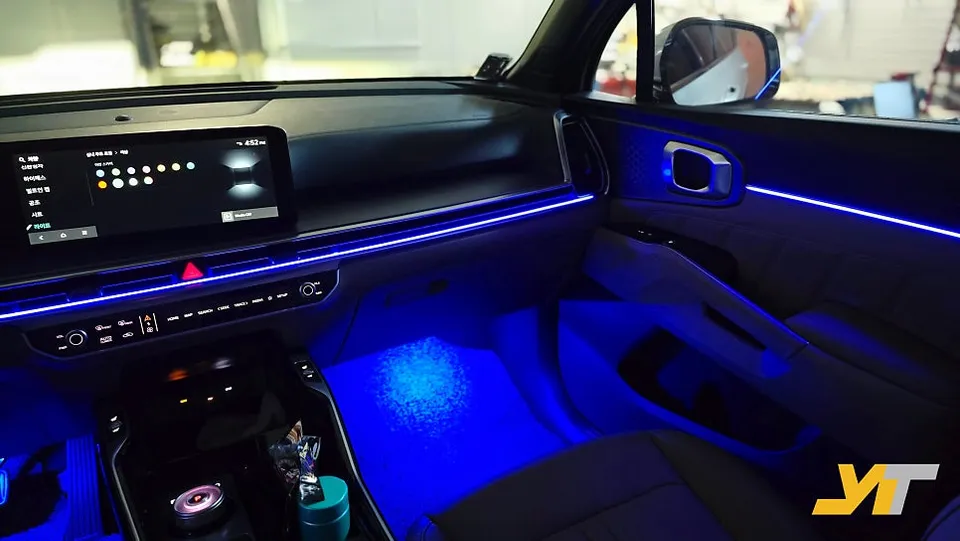 Kia Sorento MQ4 ambient lighting - Kia Sorento MQ4 Ambient Lighting Upgrade: A Stunning Transformati photo 3