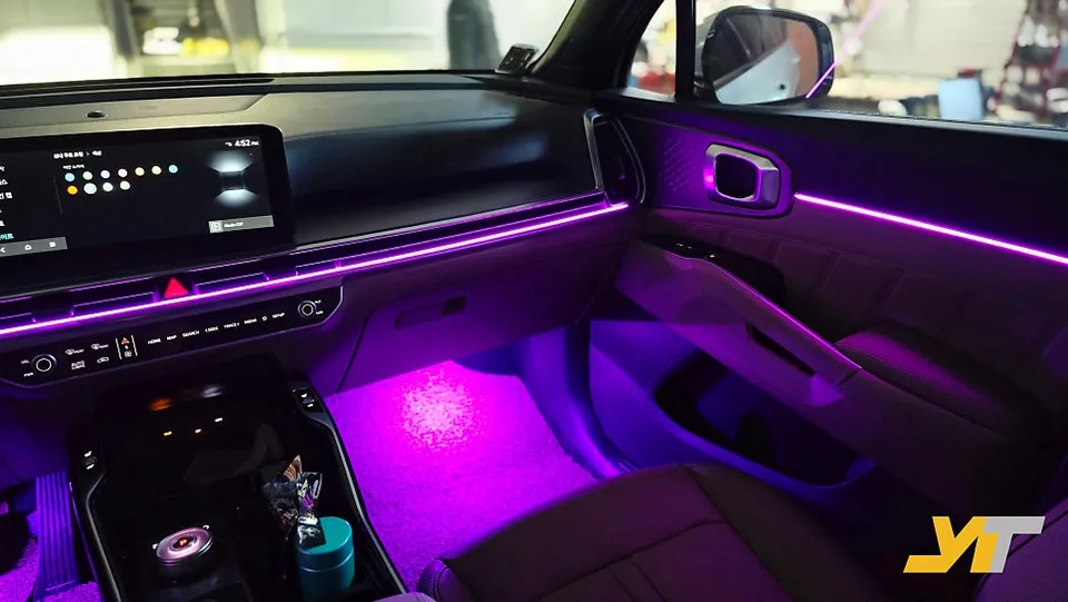 Kia Sorento MQ4 ambient lighting - Kia Sorento MQ4 Ambient Lighting Upgrade: A Stunning Transformati photo 4