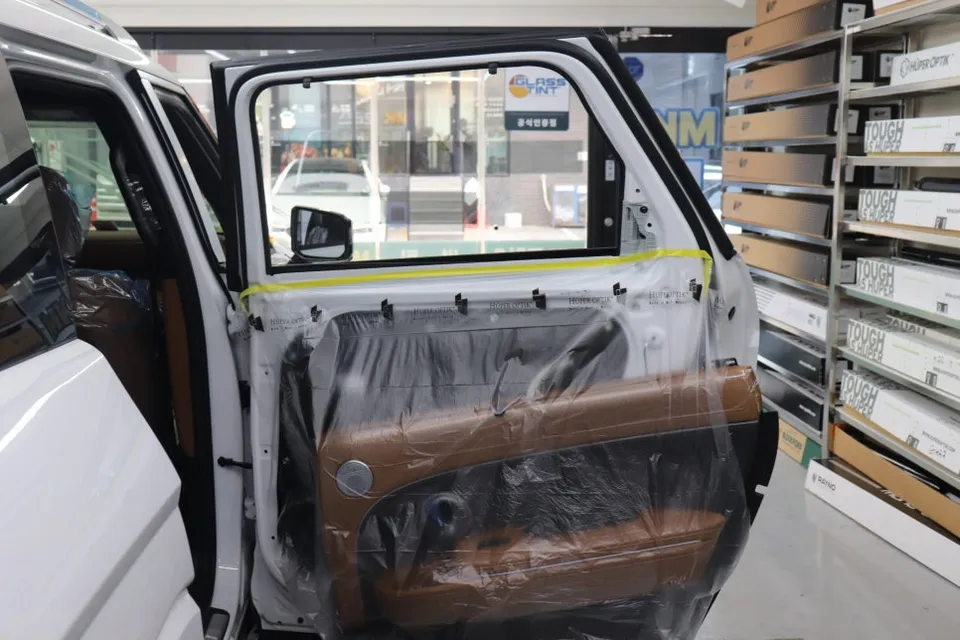 Hyundai Palisadeのカーフィルム施工事例｜費用目安・仕上がり 施工写真 2-3