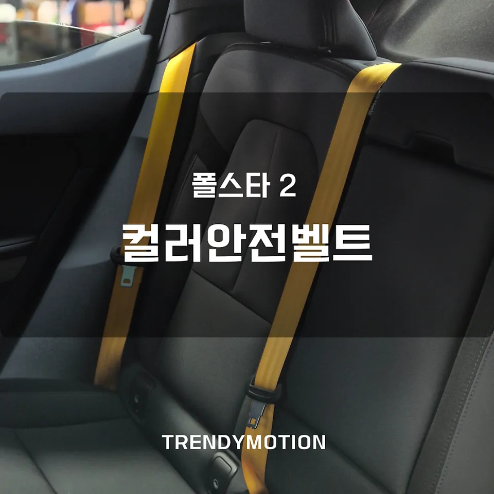 Polestar 2 interior customization installation result
