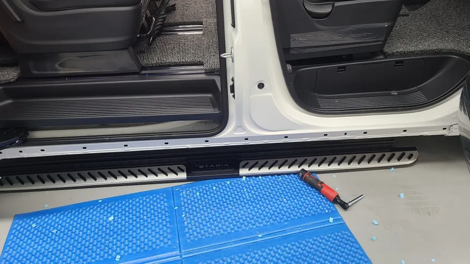Hyundai Staria body kit - Hyundai Staria Body Kit Installation Review photo 4