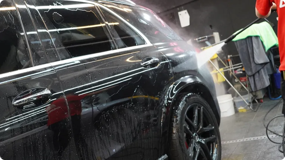 Mercedes-Benz GLEのPPF施工事例|韓国での実例 施工写真 3-1