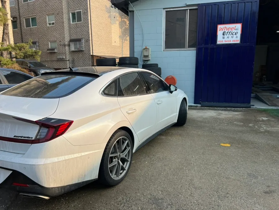 Hyundai Sonata DN8 Wheel Repair & Painting Review