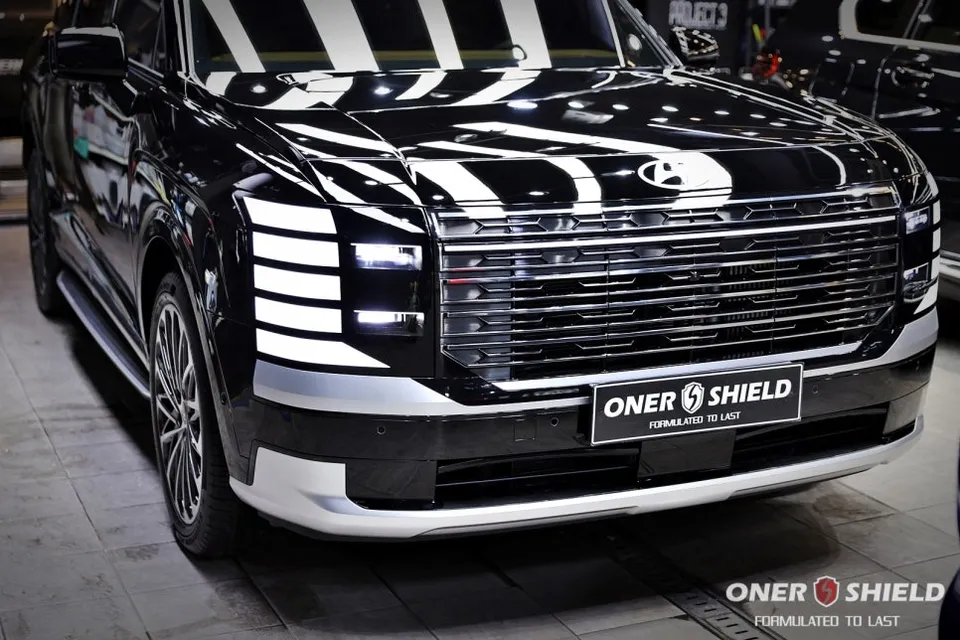 Hyundai Palisade ceramic coating installation result