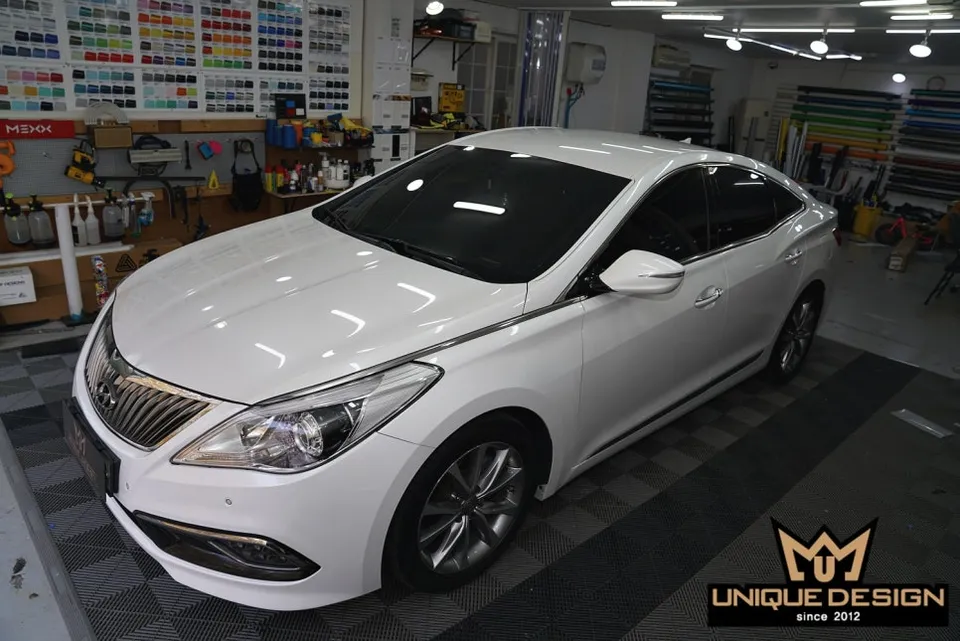 Hyundai Azera PPF施工事例｜費用目安と仕上がり 施工写真 2-1