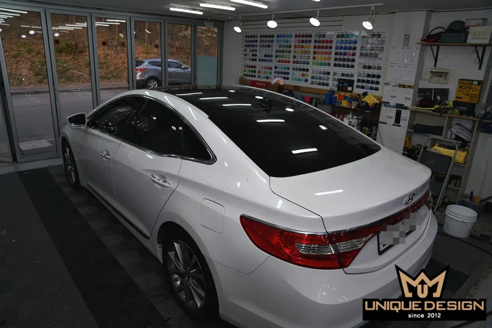 Hyundai Azera PPF施工事例｜費用目安と仕上がり 施工写真 1-3