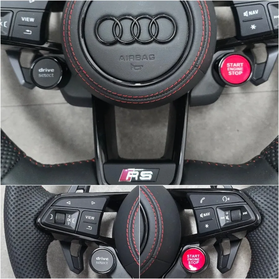 Audi S7 steering wheel - Audi S7 Steering Wheel Customization Review: R8 Upgrade photo 5