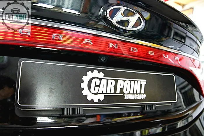 Hyundai Grandeur HGのAndroid Auto・CarPlay取付事例 施工写真 6