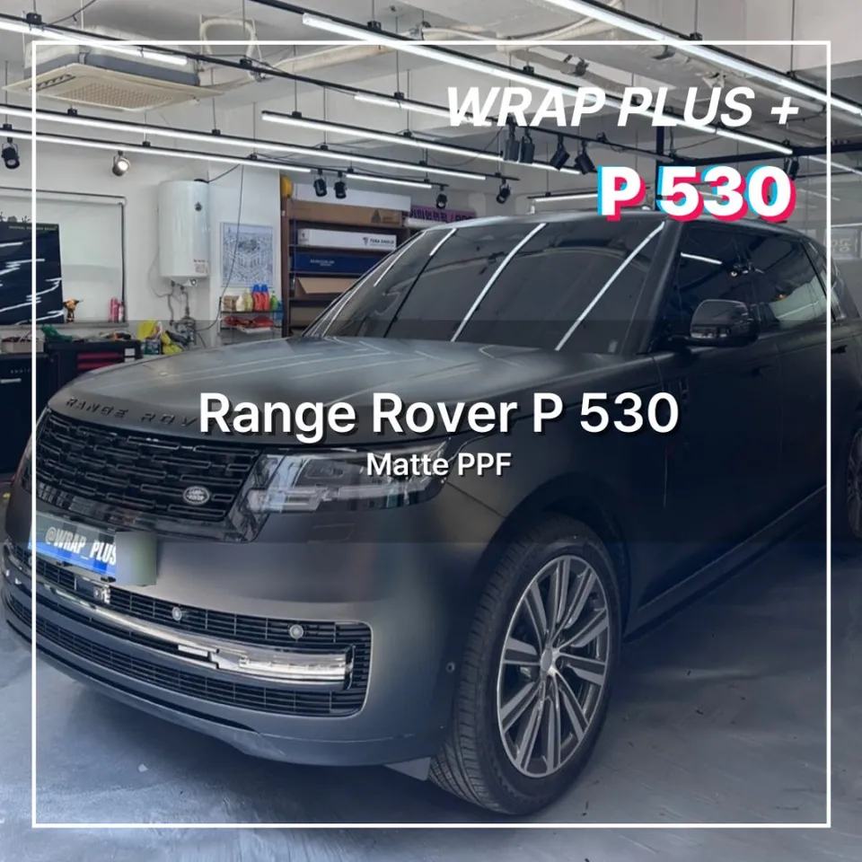 Land Rover Range Rover ppf installation result