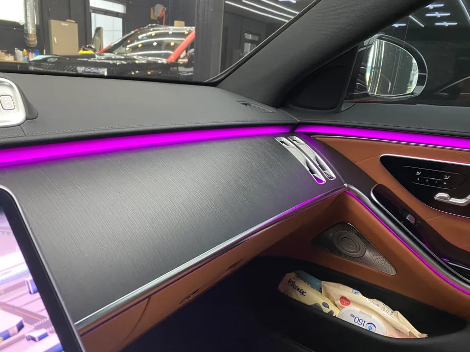 Mercedes-Benz S-Class W223のカーオーディオ施工事例 施工写真 4-1