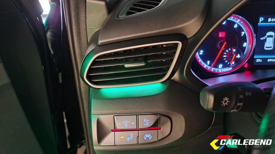 Hyundai Veloster ambient lighting - Hyundai Veloster Ambient Lighting Review: Custom LED Interior photo 3