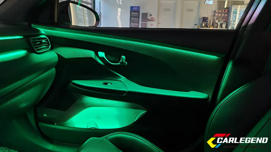 Hyundai Veloster ambient lighting - Hyundai Veloster Ambient Lighting Review: Custom LED Interior photo 5