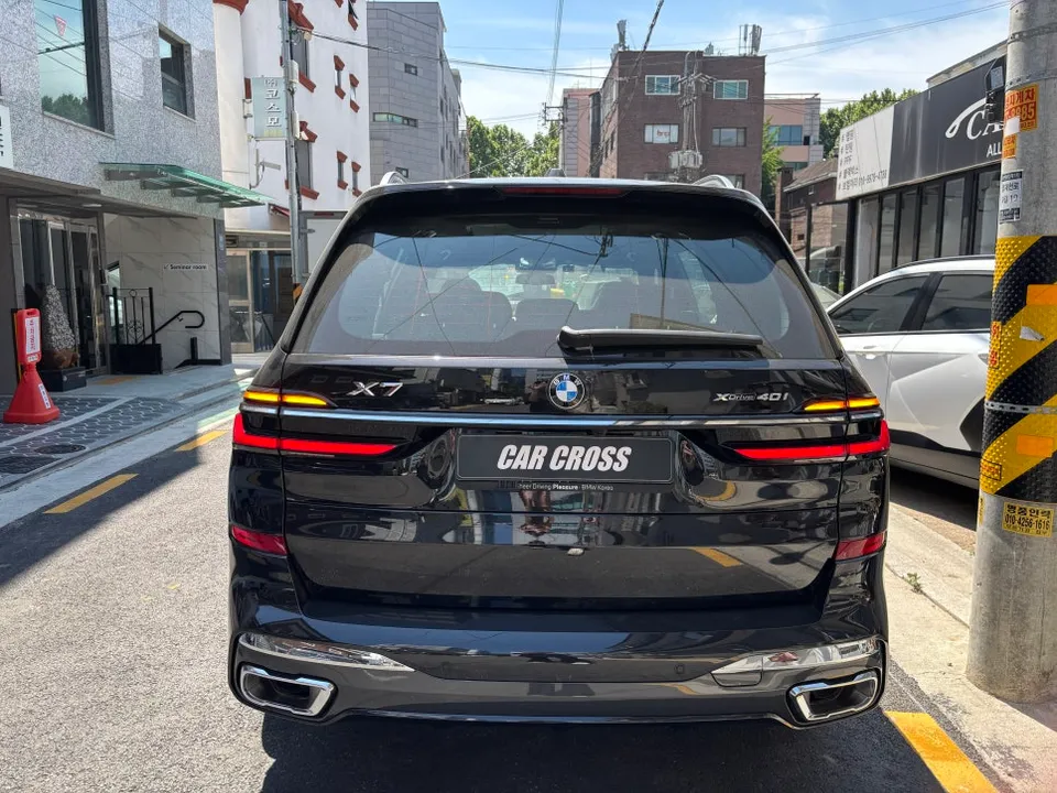 BMW X7 PPF施工事例|クロームブラック化と保護効果 施工写真 2-1