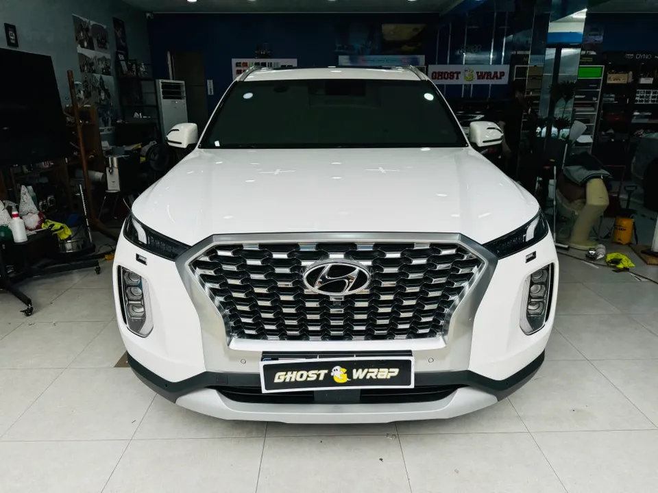 Hyundai Palisadeのカーラッピング事例｜費用目安・仕上がり 写真