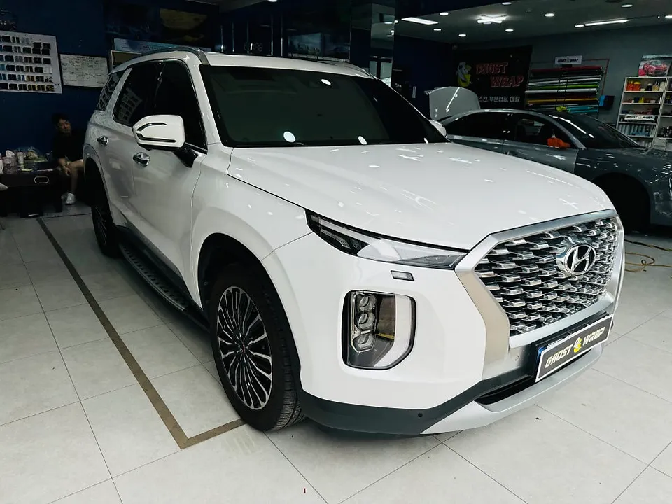 Hyundai Palisadeのカーラッピング事例｜費用目安・仕上がり 施工写真 2-1
