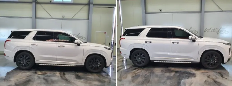 Hyundai Palisade chrome delete - Hyundai Palisade Chrome Delete Review: Blackout Trim Transformati photo 4