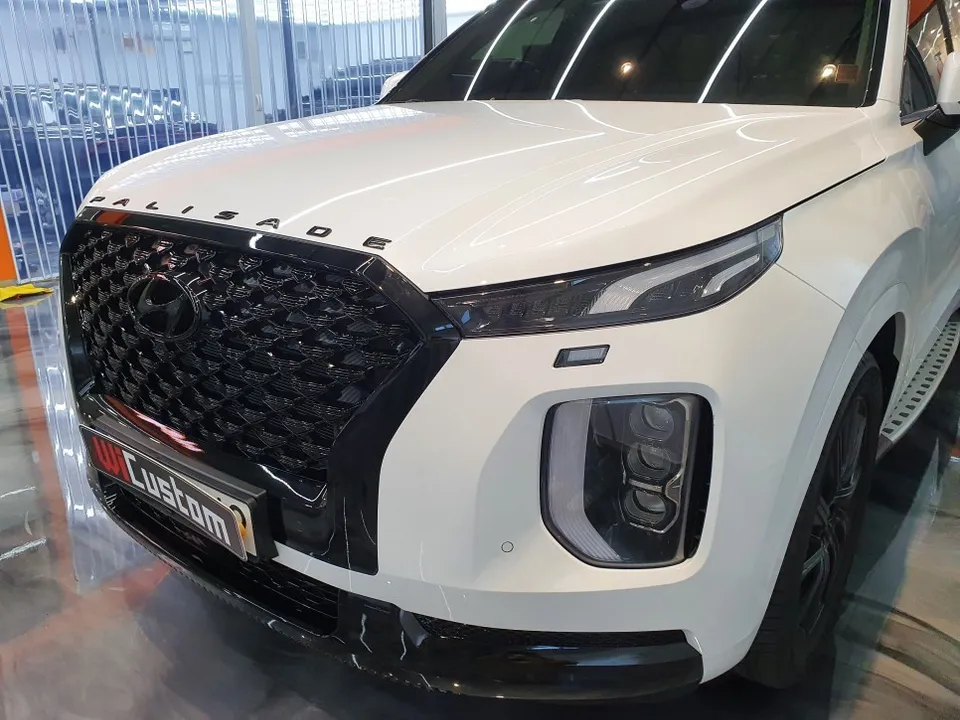 Hyundai Palisade chrome delete - Hyundai Palisade Chrome Delete Review: Blackout Trim Transformati photo 7