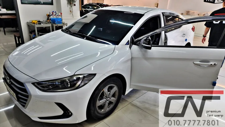 Hyundai Elantra AD oem options installation result