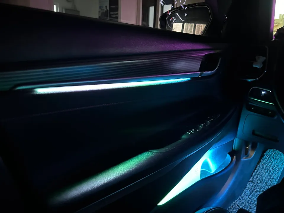 Hyundai Grandeur IG ambient lighting - Hyundai Grandeur IG Ambient Lighting Review: Cost & Results photo 4