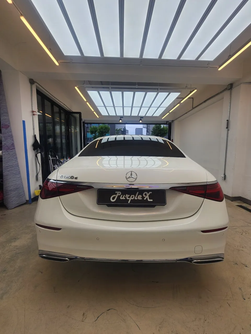 メルセデス・ベンツ Sクラス W223 PPF施工事例 施工写真 1-3