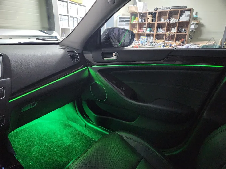 Kia K7 YG ambient lighting - Kia K7 YG Ambient Lighting Review — Installation & Cost photo 3