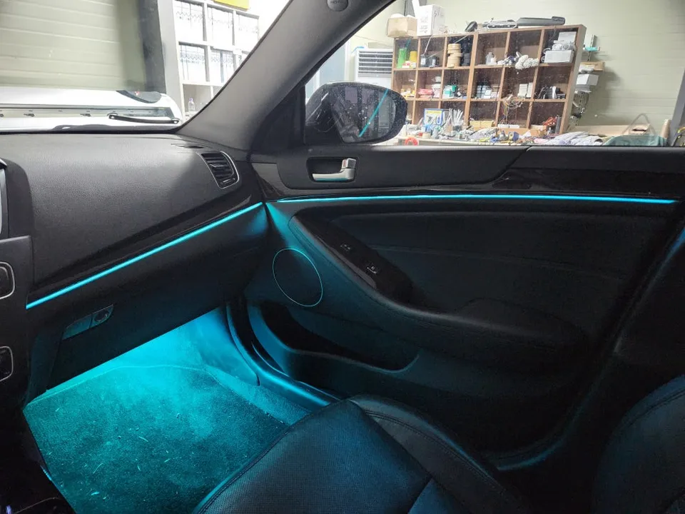 Kia K7 YG ambient lighting - Kia K7 YG Ambient Lighting Review — Installation & Cost photo 4