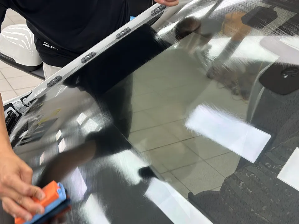 BMW X1のPPF施工事例 施工写真 1-3