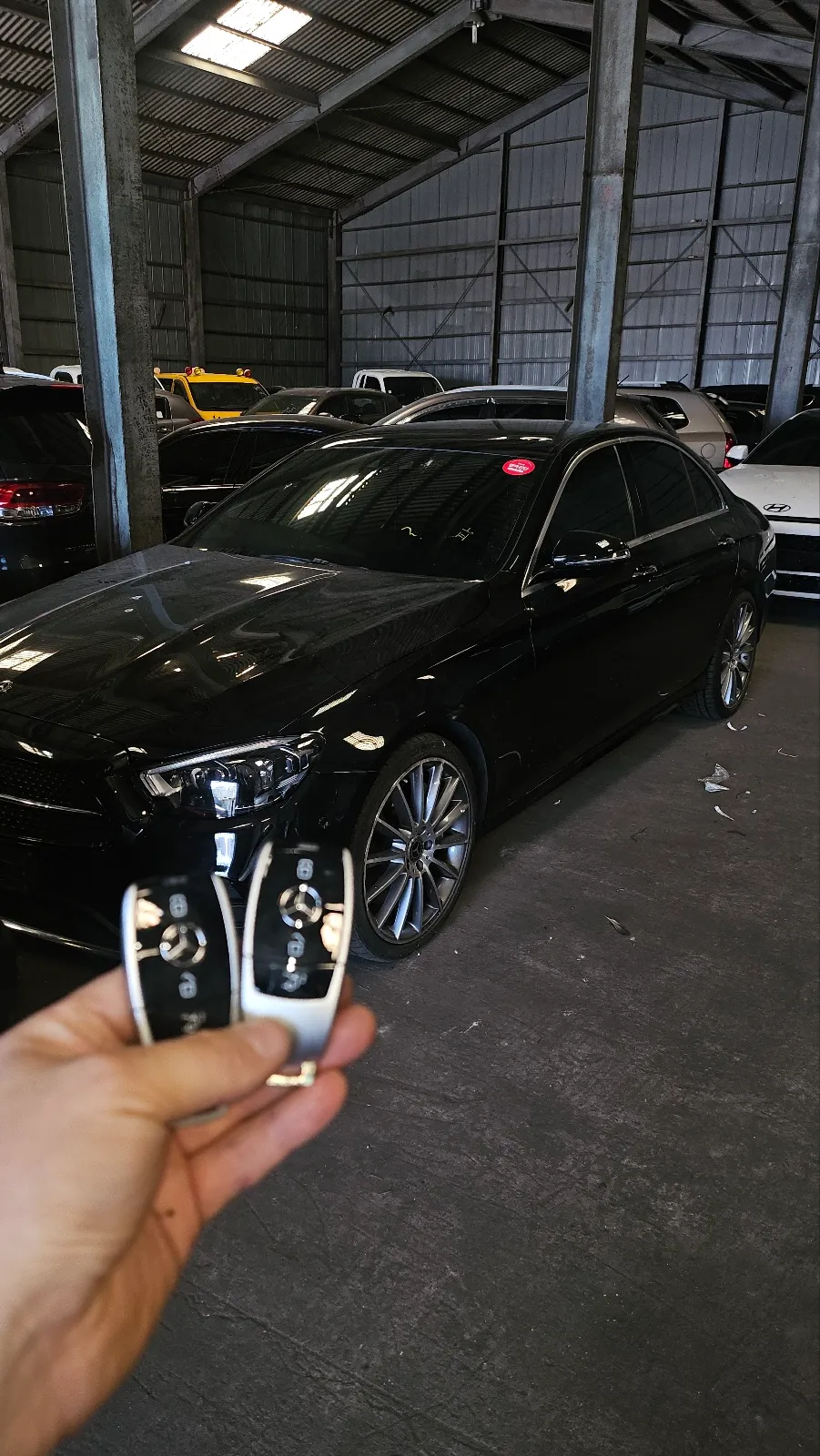 Mercedes-Benz E-Class oem options installation result