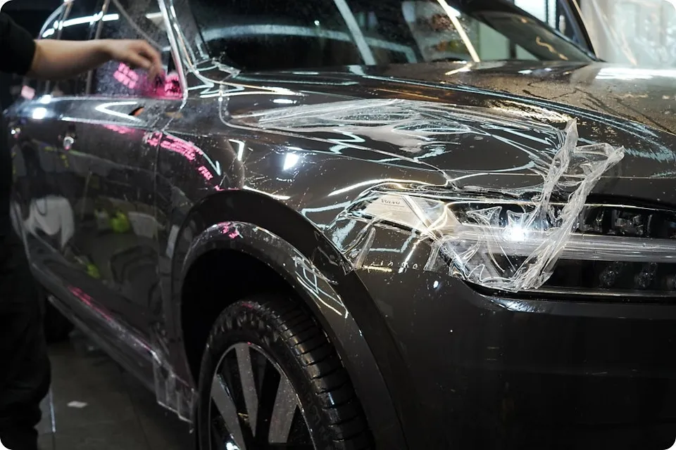 Volvo XC90 PPF施工事例｜費用目安と仕上がり 施工写真 3-1