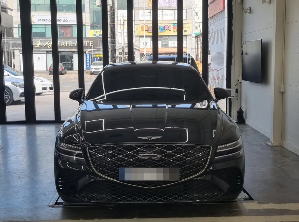 Genesis G80 oem options installation result