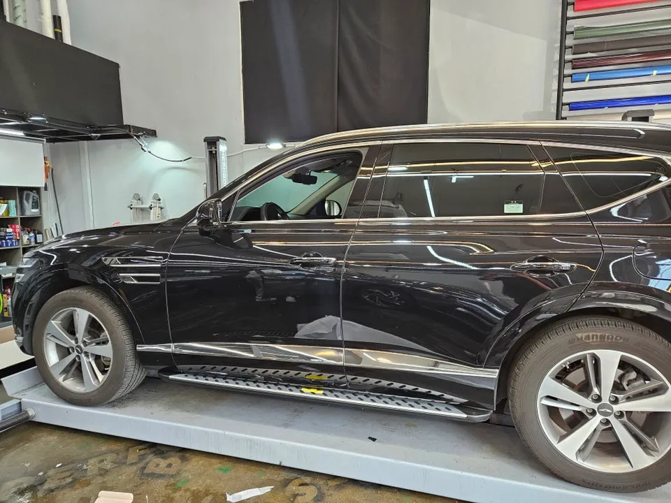 Genesis GV80 body kit - Genesis GV80 Body Kit Installation Review — Cost photo 3