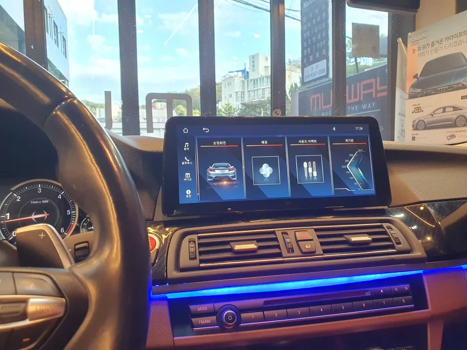 BMW 5 Series F10 android head unit - BMW 5 Series F10 CarPlay Upgrade Review photo 5