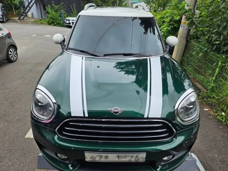 BMW MINI Cooperのカーラッピング事例 写真