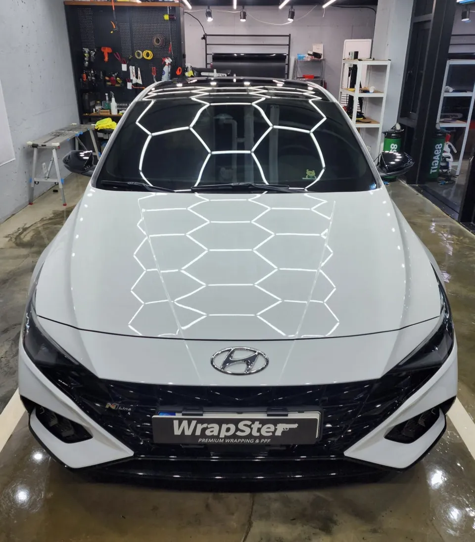 Hyundai Elantra CN7 vinyl wrap - Hyundai Elantra CN7 Vinyl Wrap Review — Cost & Results photo 3