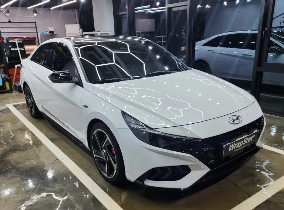 Hyundai Elantra CN7 vinyl wrap - Hyundai Elantra CN7 Vinyl Wrap Review — Cost & Results photo 4